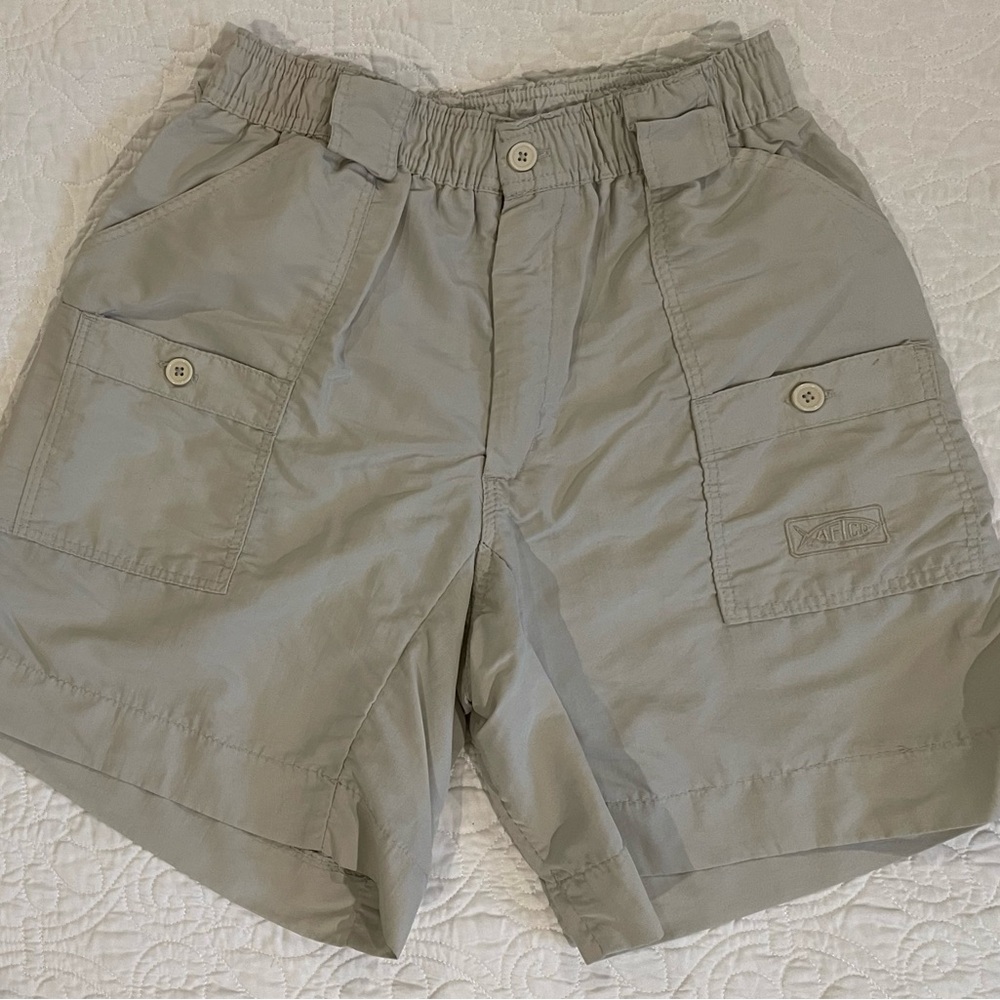 AFTCO Men's Light tan Cargo Shorts
